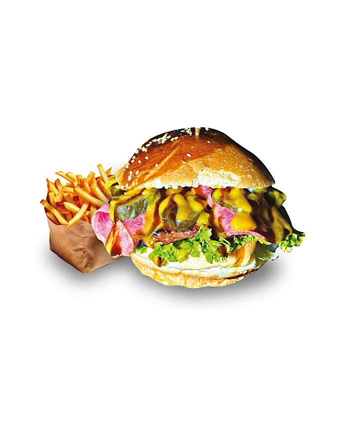 Kasap Burger + Patates