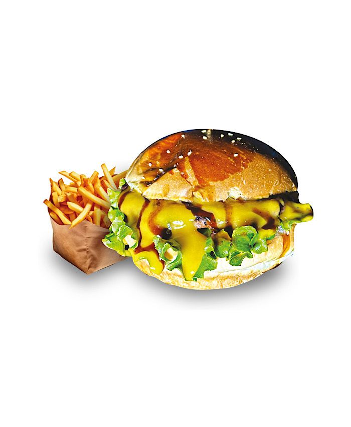 Cheese Burger + Patates